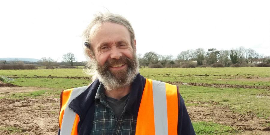 On site: Ray Holt our new Bristol Project Officer