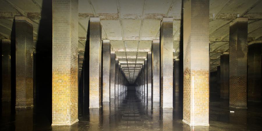 Underground image from a reservoir - lost