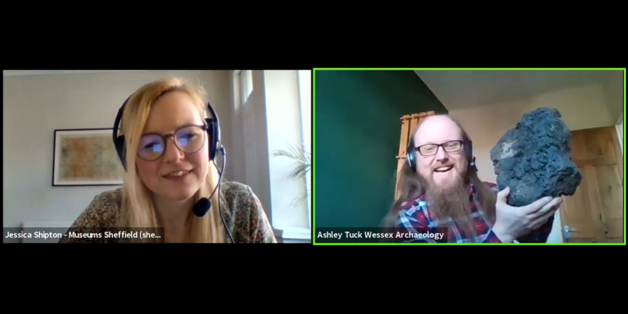 Jessica Shipton and Ashley Tuck on a videocall