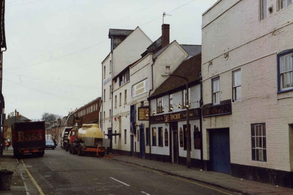 The Anchor Brewery on Gigant Street (courtesy of Fisherton History Society)