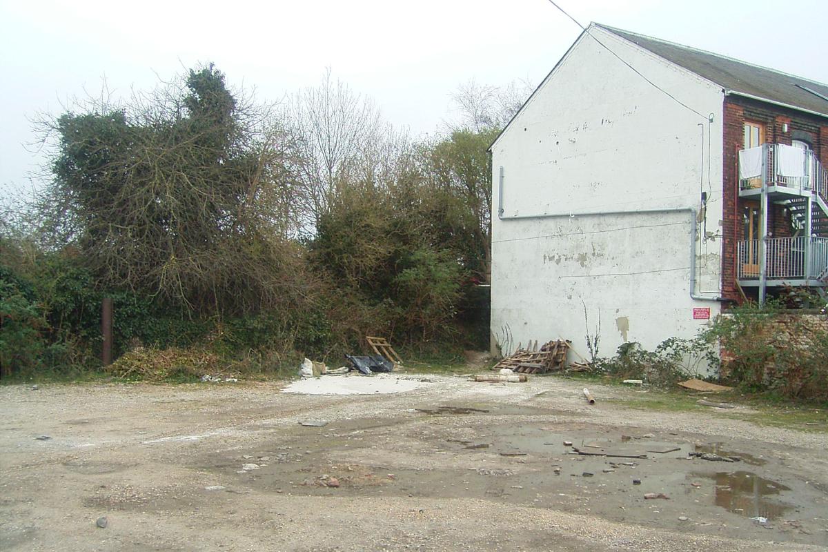 The site in Fisherton Street in 2007