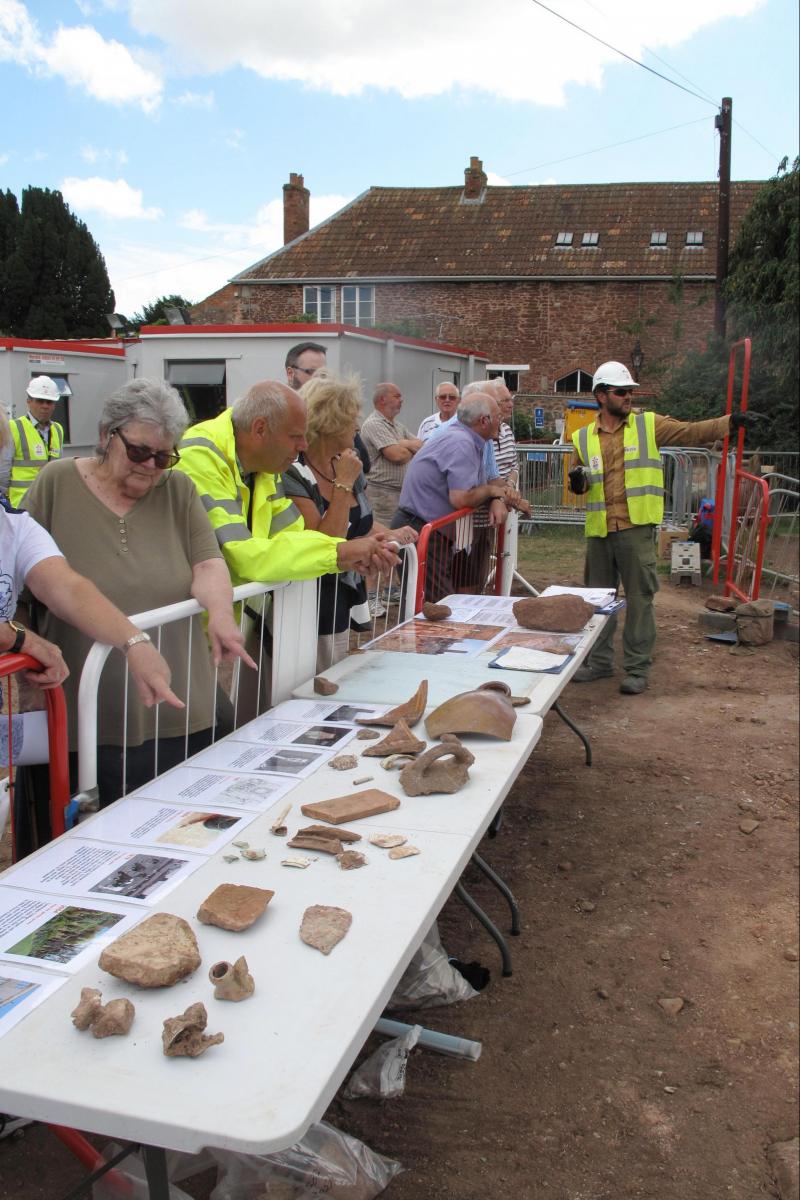 ​​Cannington Court archaeological finds on display