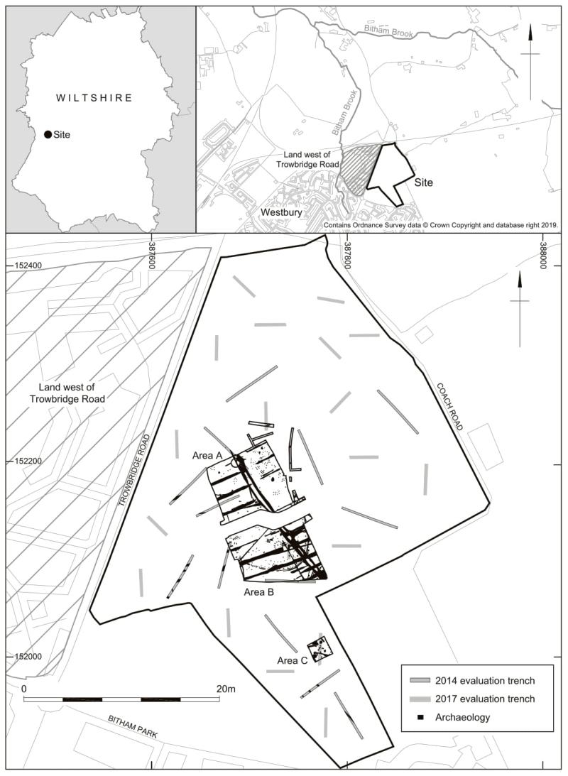 map of site