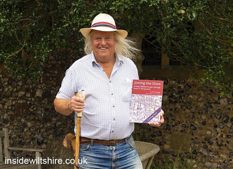 Phil Harding at the Salisbury Museum Festival of Archaeology