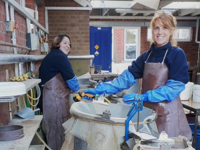 A day in the life of an Environmental Lab Technician Jenny and Liz