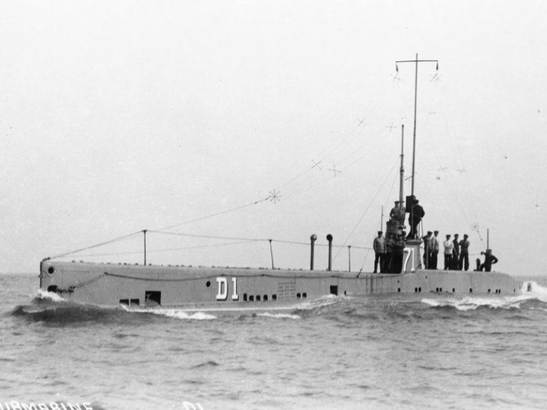 The D1 Royal Navy Early Prototype Submarine