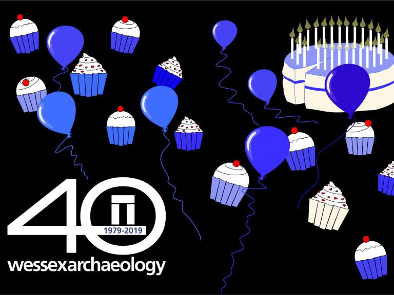 Wessex Archaeology: Celebrating 40 years with cake