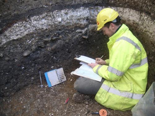 Recording the chalk floors
