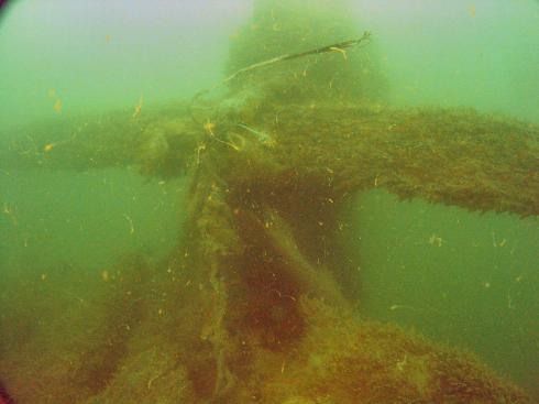 Sternpost and rudder, Stirling Castle