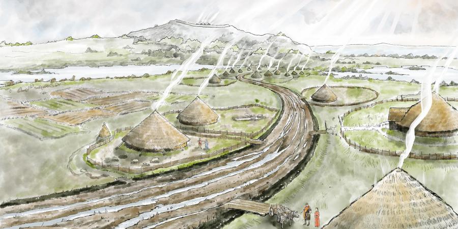 Reconstruction of Yatton: A trackway to the past