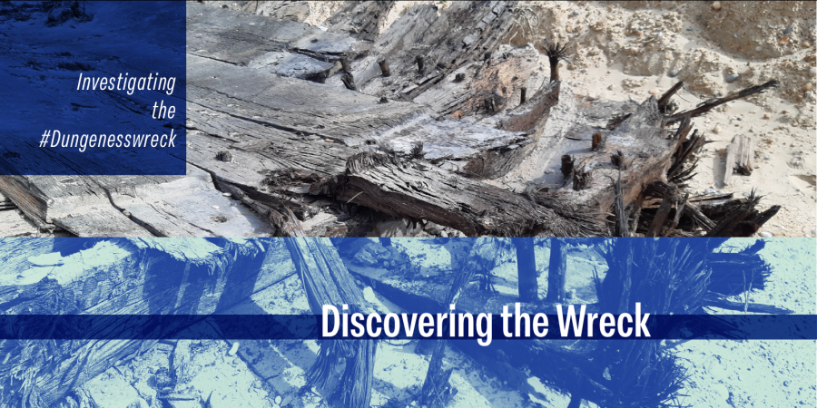 Investigating the Dungeness Shipwreck header: Discovering the Wreck 