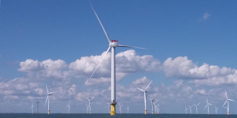 Offshore Renewables: a wind turbines at sea
