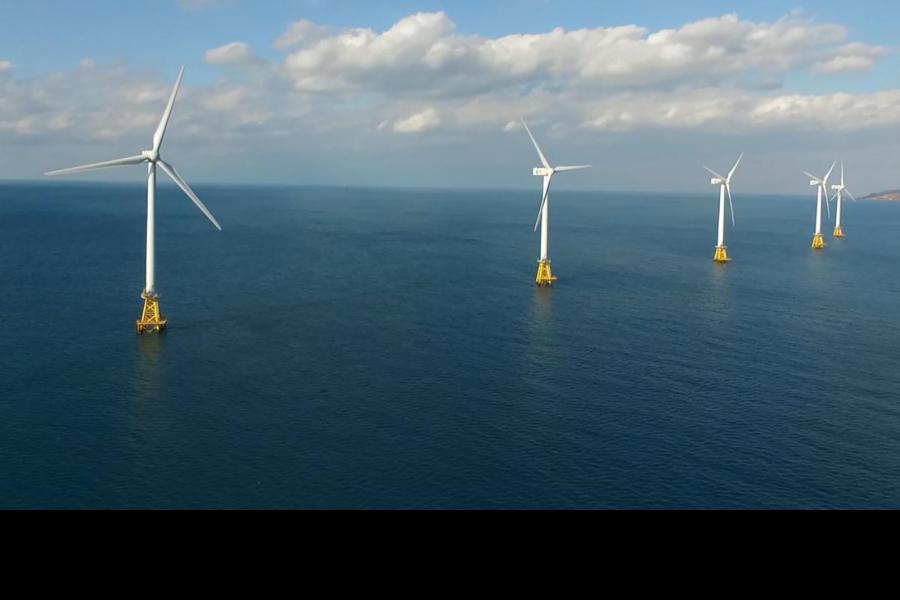 Photo of offshore windfarm
