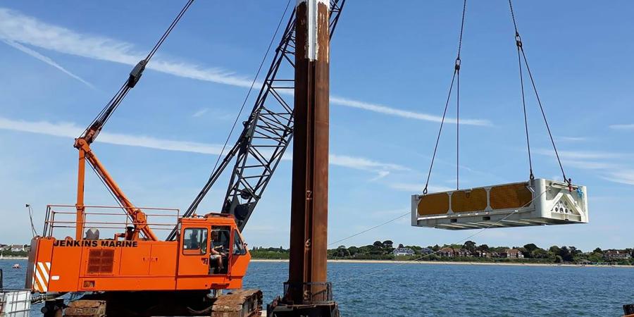 Recovery of a rare WW2 aircraft lifted from the sea