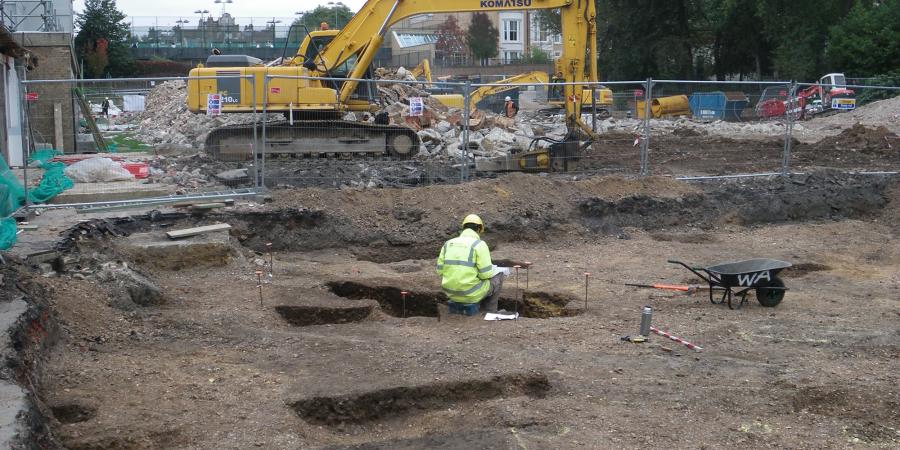 Two separate phases of excavation were undertaken by Wessex Archaeology at Holland Park School in the Royal Borough of Kensington and Chelsea. The works include the demolition of the existing 1950s-built school and the building of a new school and sports area.