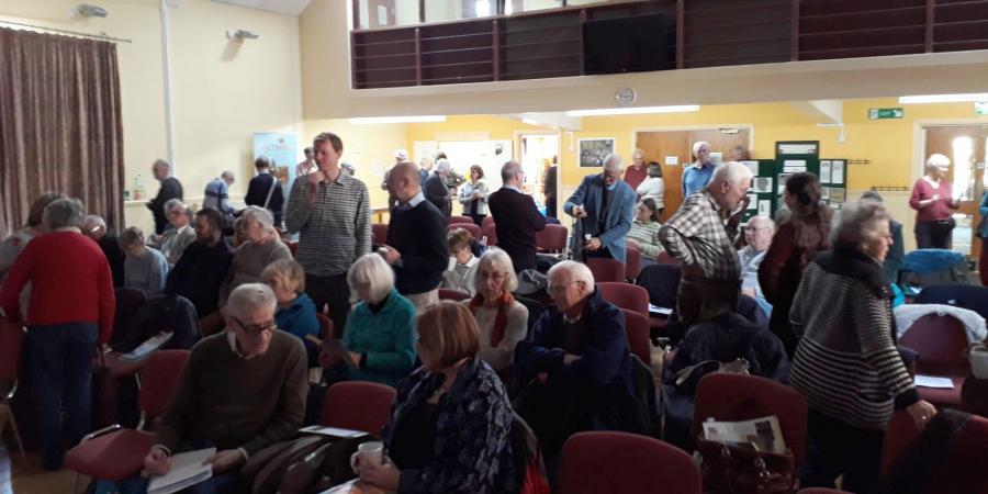 The audience at the Berkshire Archaeological Society annual day school