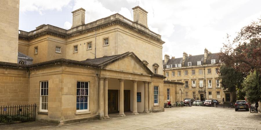Bath Assembly Rooms before renovations began Image credit National Trust James Beck