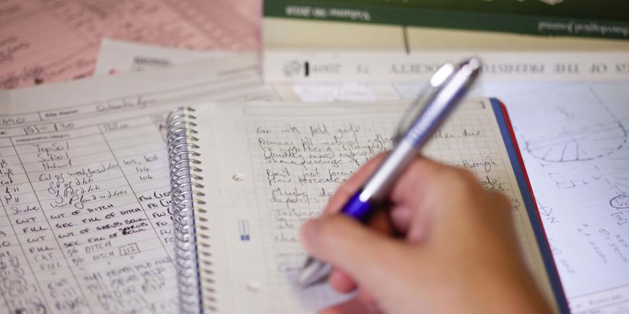 Collating notes from the field