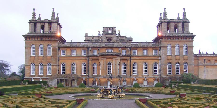 Blenheim Palace display