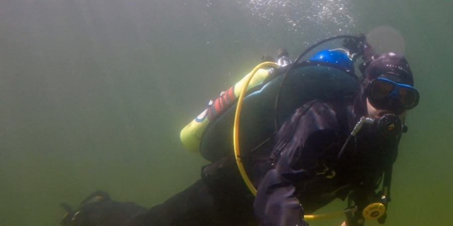 Diving with the coastal and marine team