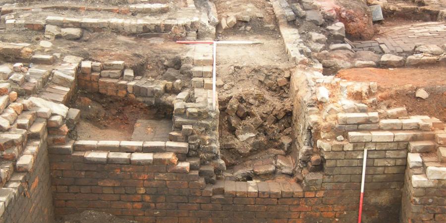 Building remains found at New Don Glass Works, Mexborough