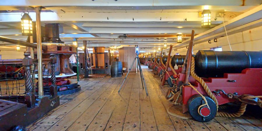 Inside HMS Trincomalee