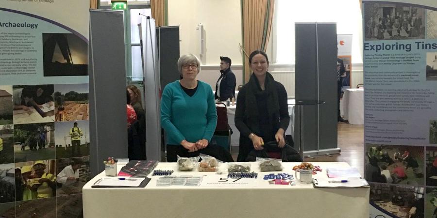 Heather and Ruth with the WA stand