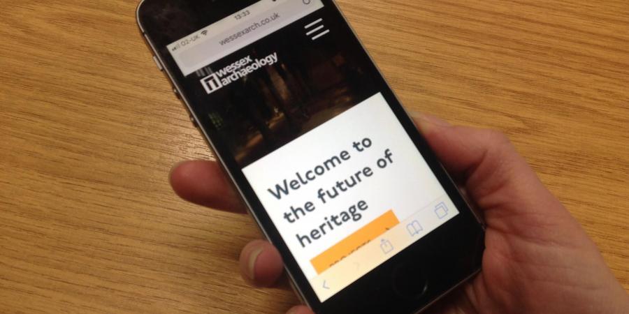 Phone with WA website