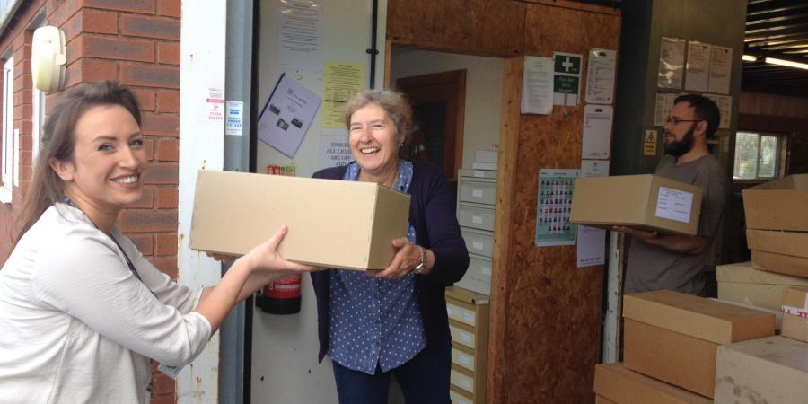 Archive success in Salisbury...Teamwork!