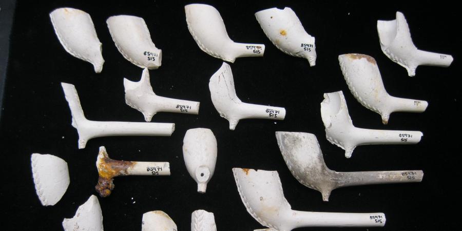 Clay pipes