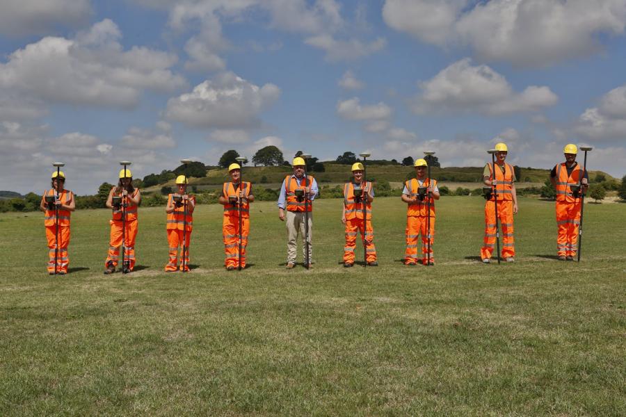 WA staff with the new equipment