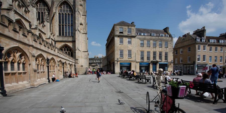 Bath Abbey Revelations from Abbey Chambers, Kingston Buildings and the