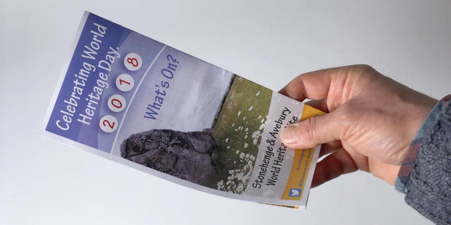 World Heritage Day leaflet
