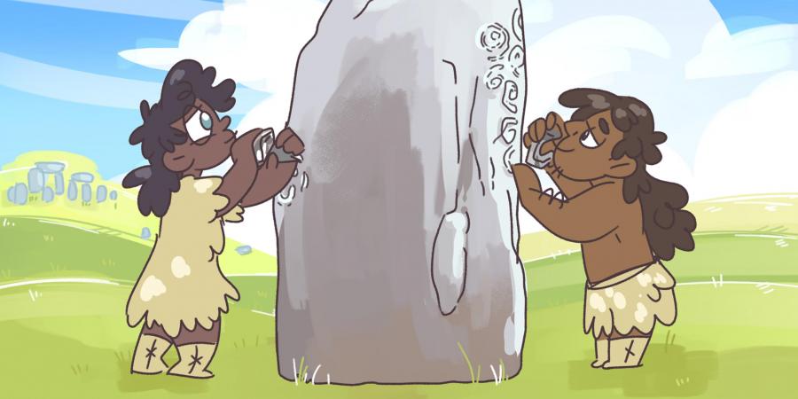 News from the past animation