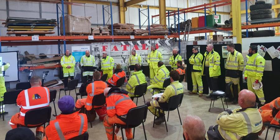 Balfour Beatty Viking Link Health and Safety Stand Down Day