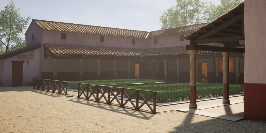 Heritage Interpretation from Wessex Archaeology 3D Reconstruction