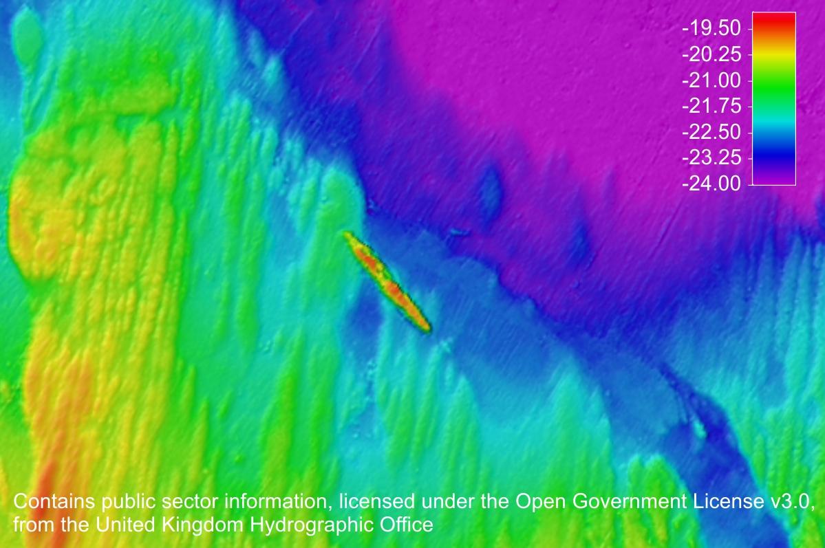 Investigating the German First World War submarine UB 30 Wessex