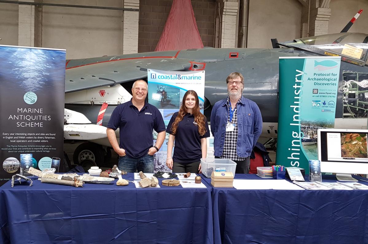 our stand at the RAF centenary event