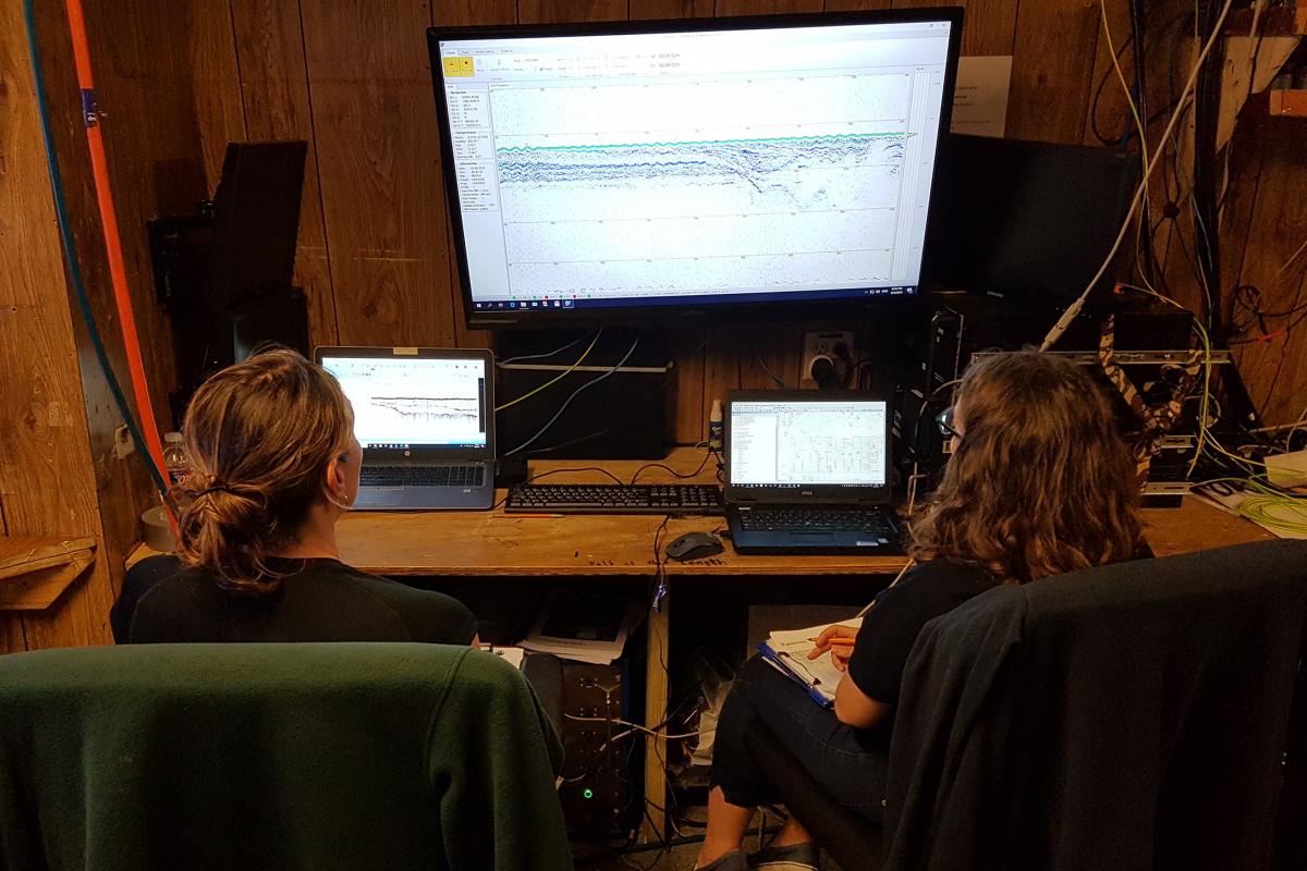 Monitoring data aquisitions for Palaeolandscapes of the Gulf of Mexico