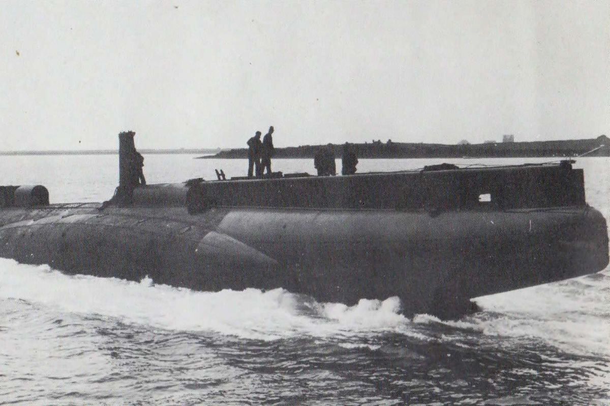 D1 prototype submarine example