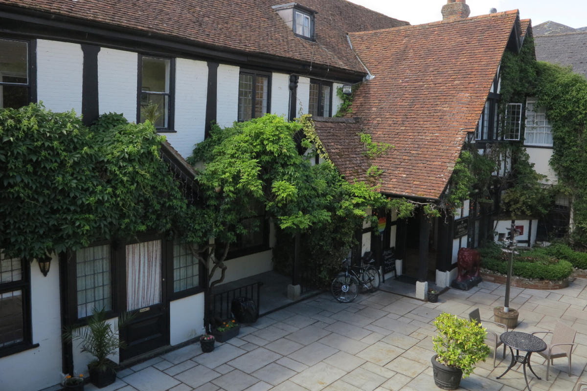 View of the Red Lion exterior