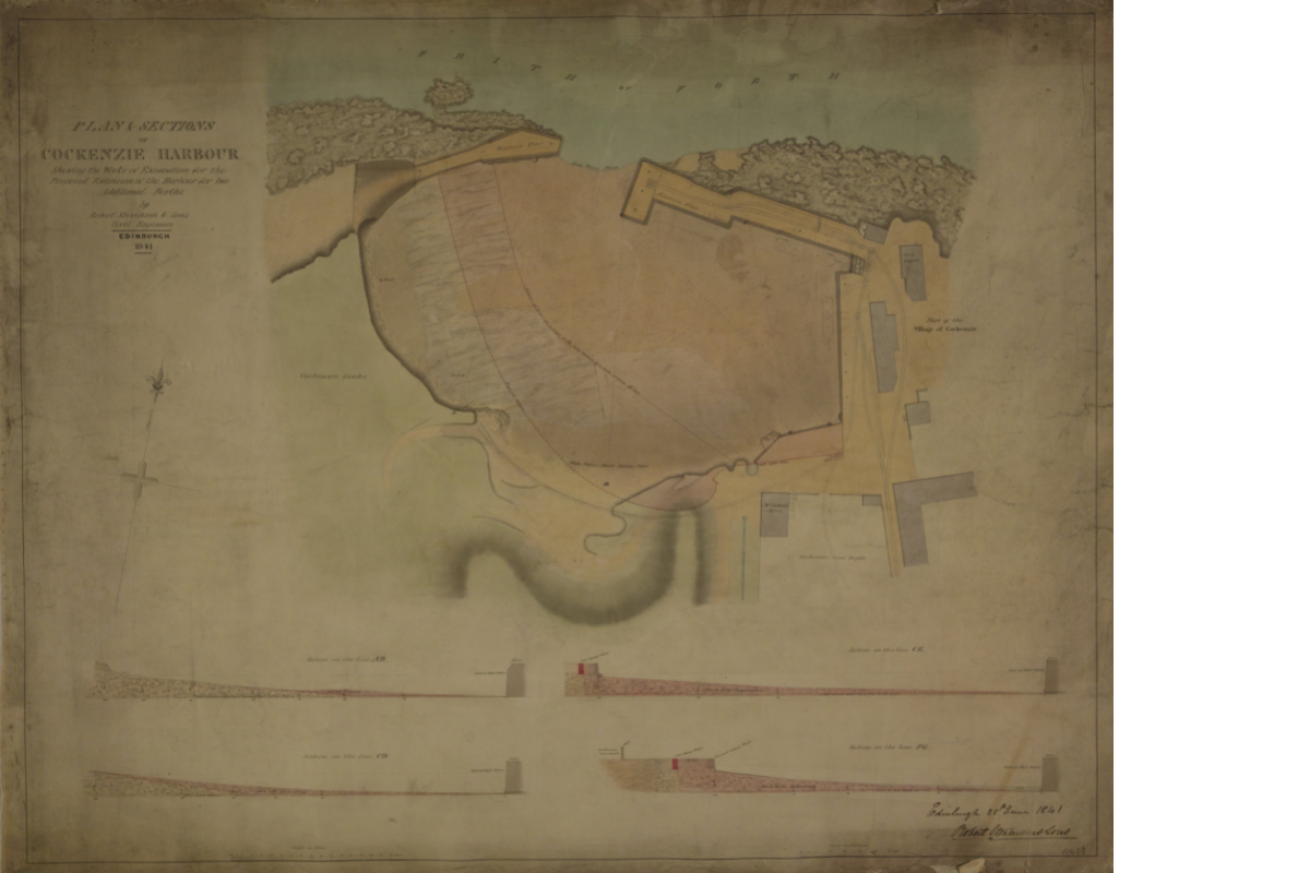 Stevenson design Cockenzie Harbour