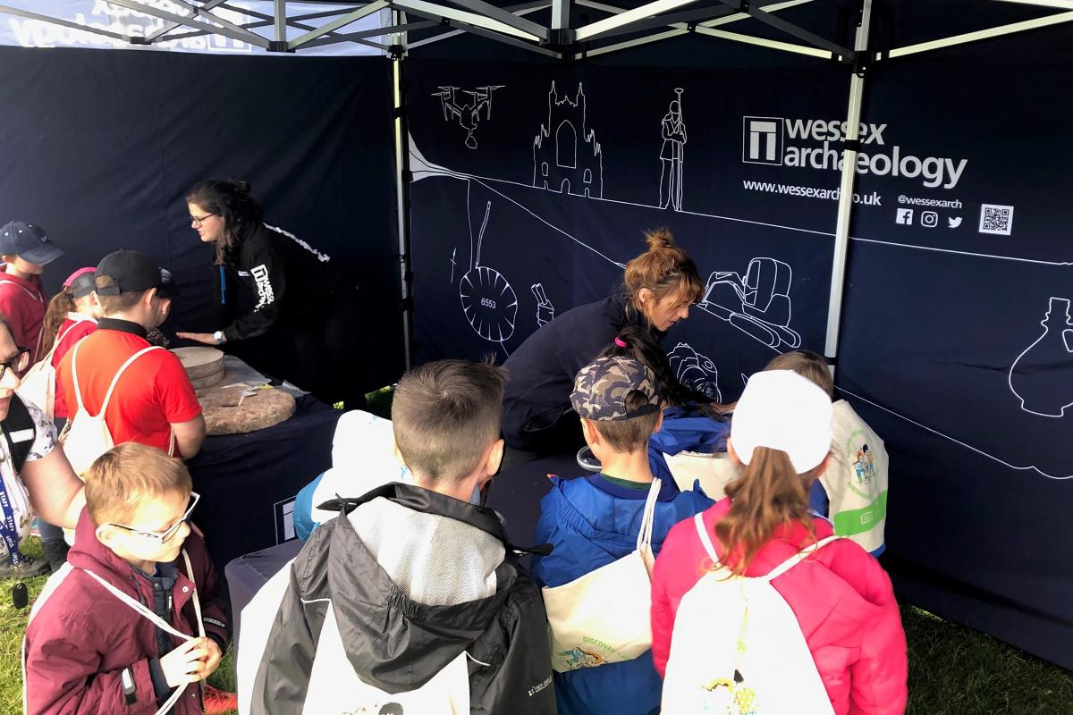 Wessex Archaeology engaging Young People with Agriculture