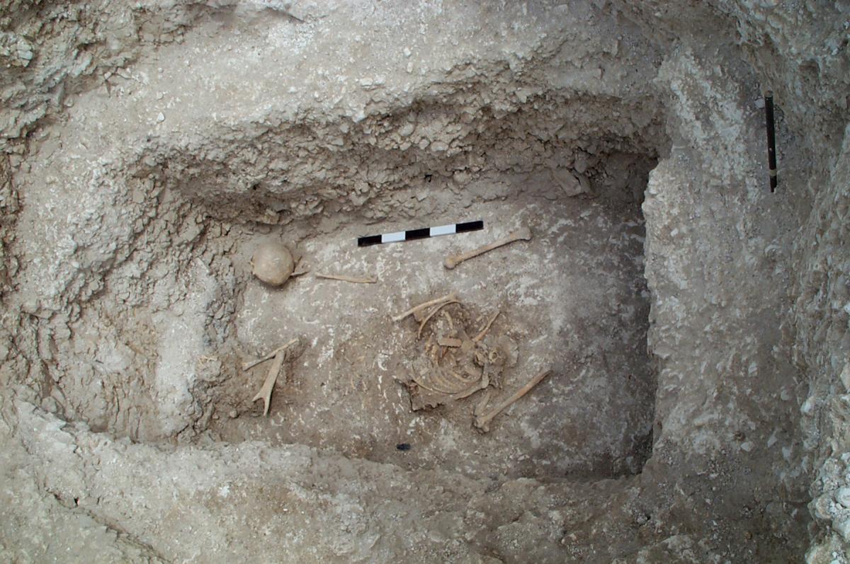 Barrow burial from a Landscape of the Dead: ‘Exploring Bronze Age Barrowscapes’