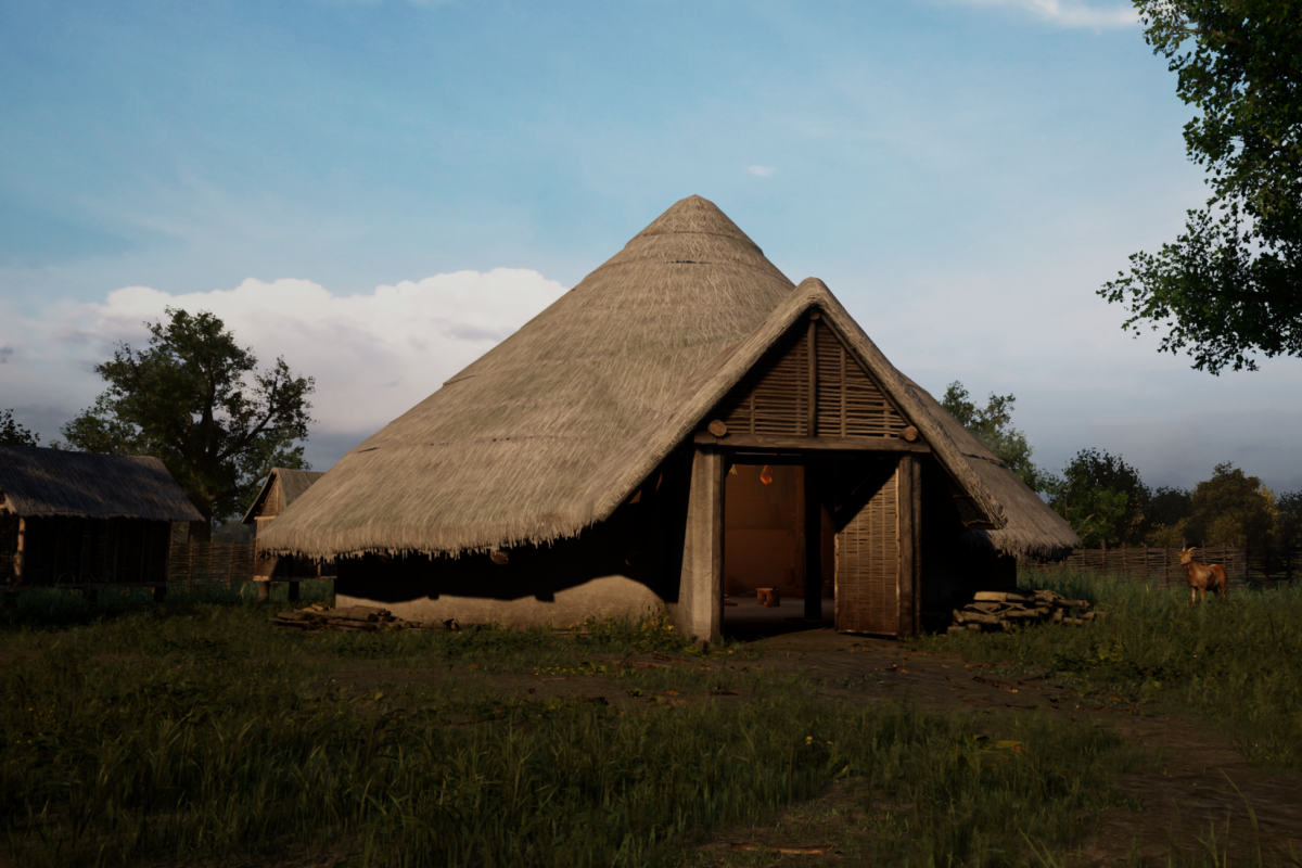 Virtual Reality (VR) Bronze Age Roundhouse