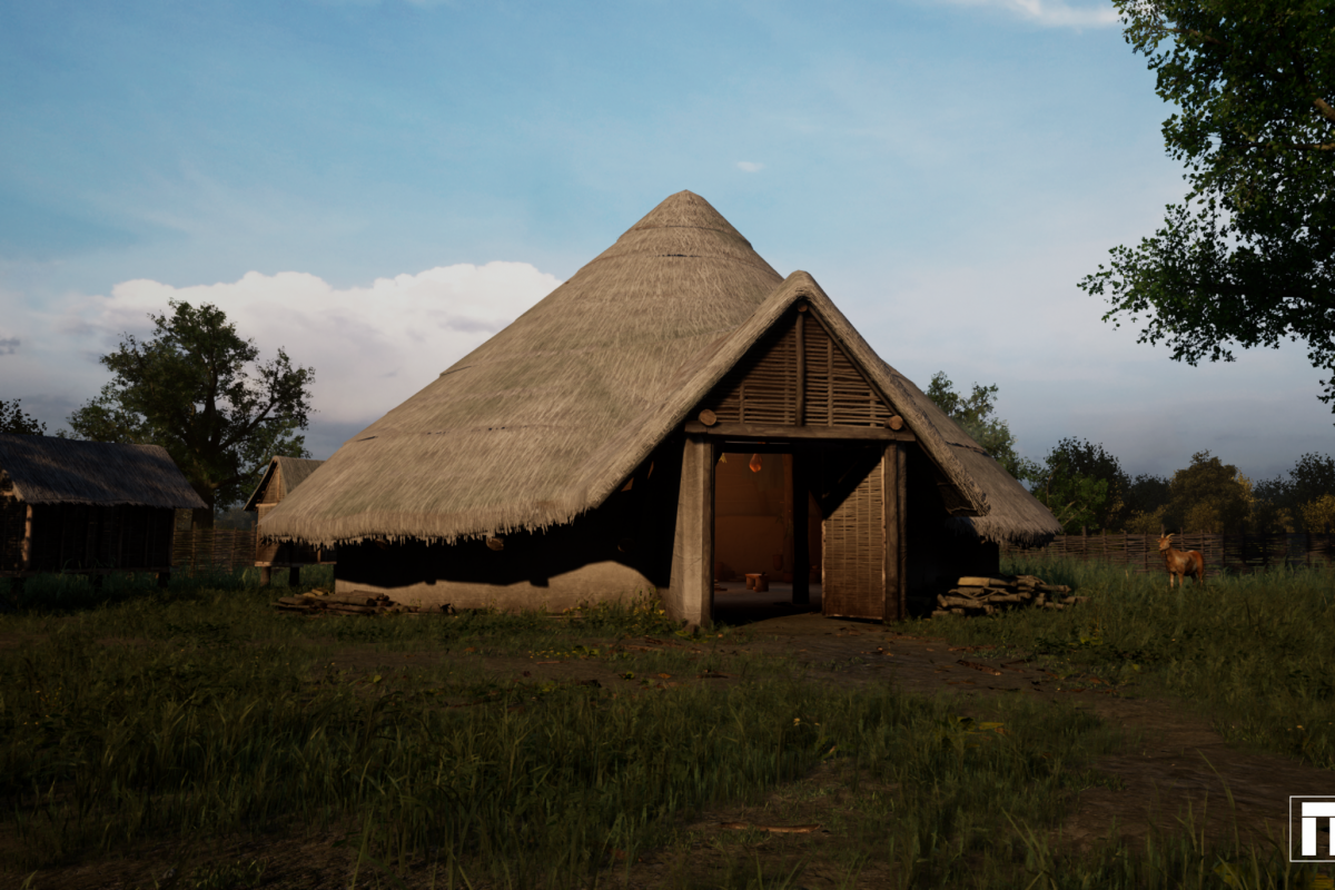 Heritage Interpretation from Wessex Archaeology 2D Reconstructions