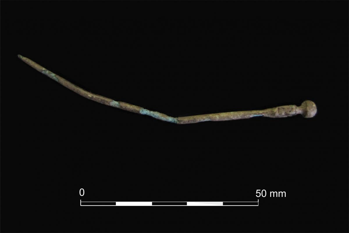 Copper alloy hair pin