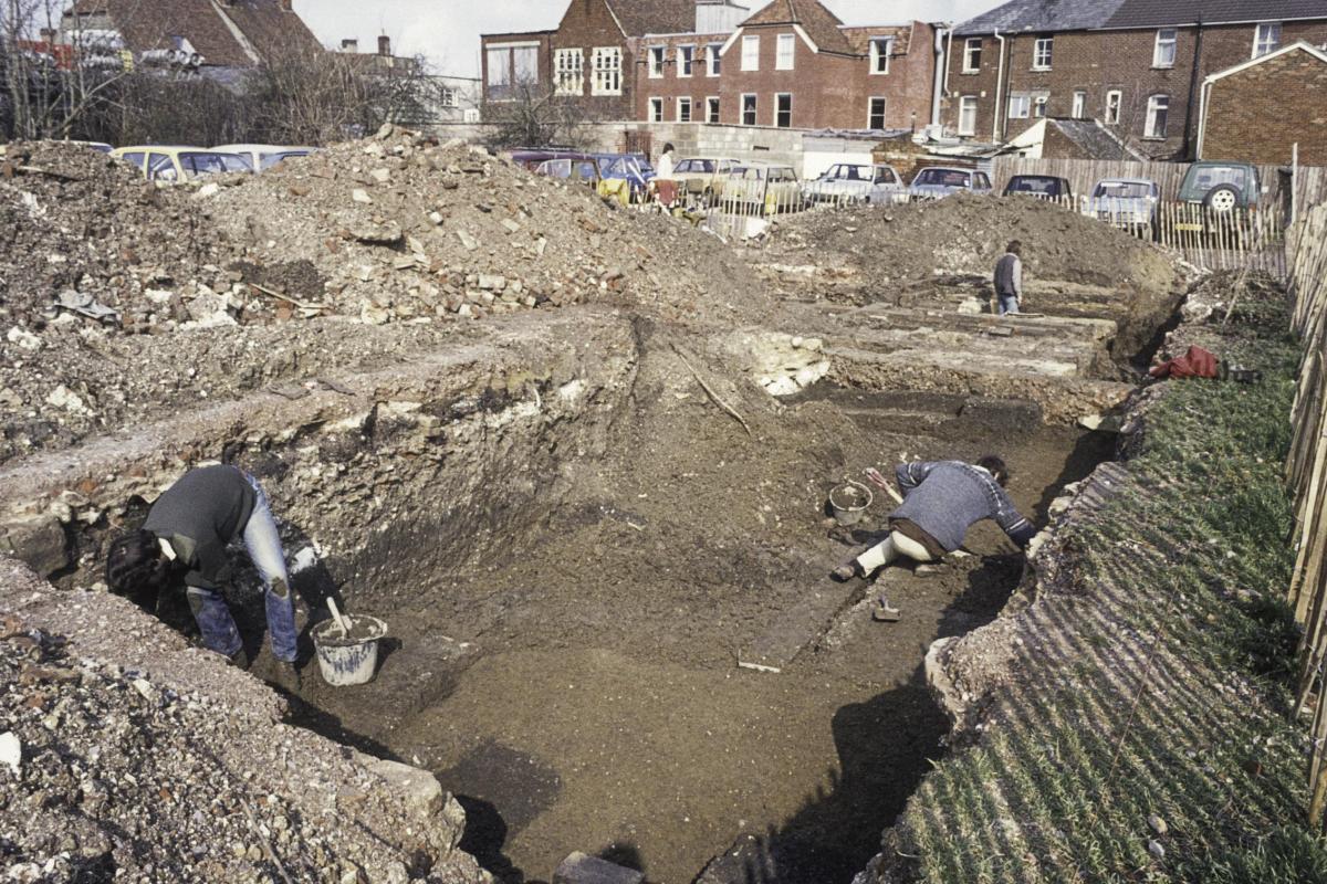 Excavations by Wessex Archaeology at Culver Street