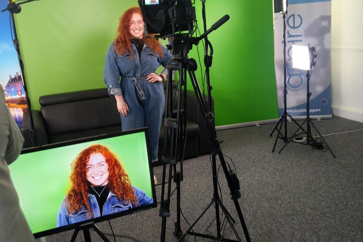 Our Wessex Archaeology presenter, Emma