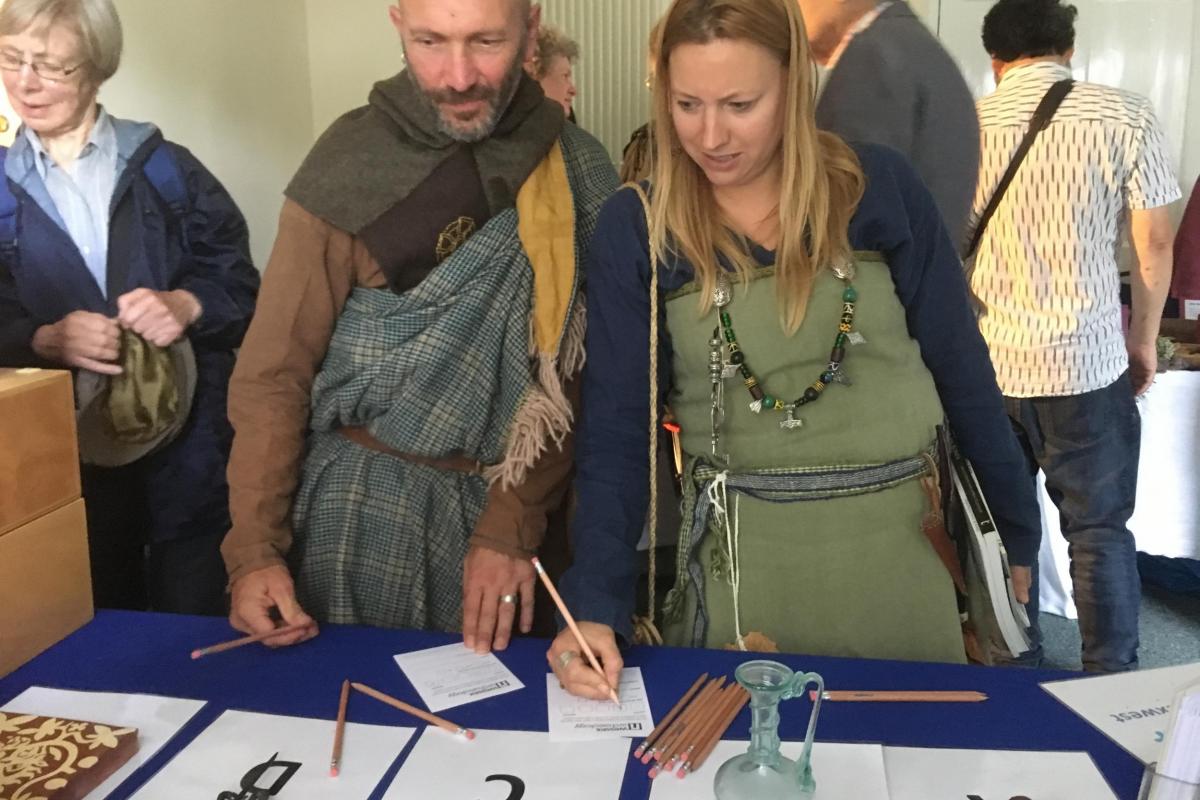 'Saxons' taking part in the quiz